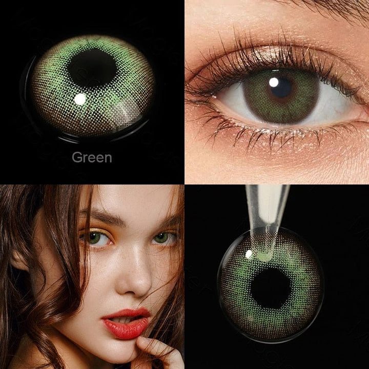 1 Pair Color Contact Lenses For Eyes Bennys Beauty World