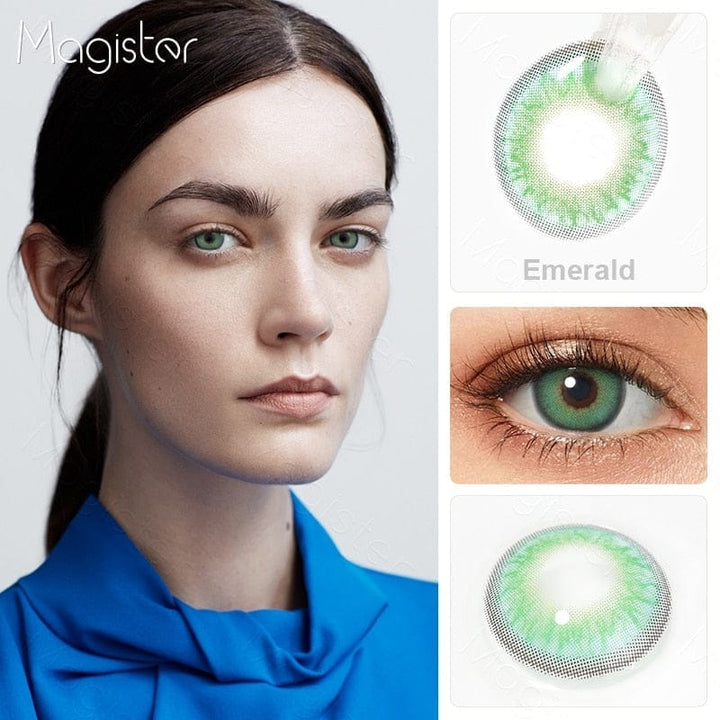 1 Pair Color Contact Lenses For Eyes Bennys Beauty World