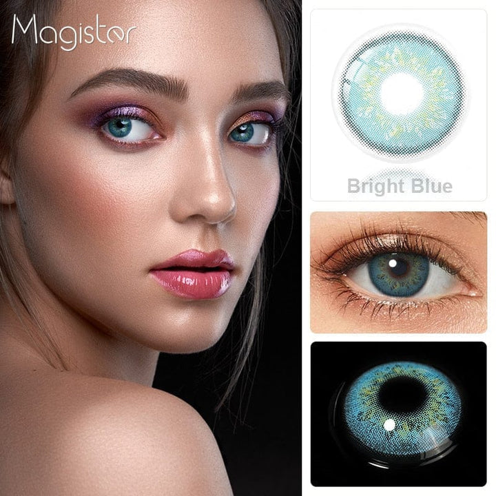 1 Pair Color Contact Lenses For Eyes Bennys Beauty World