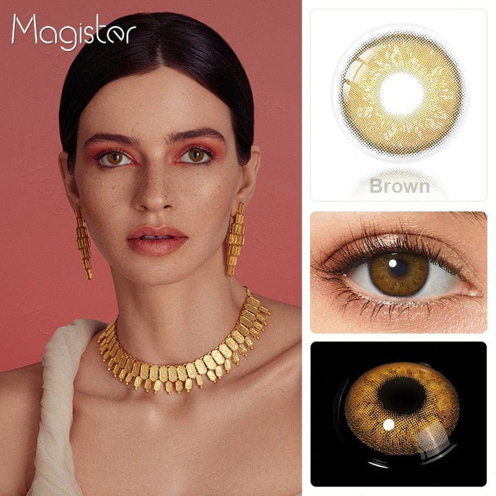 1 Pair Color Contact Lenses For Eyes Bennys Beauty World