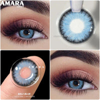 1 Pair  Coloured Contact Lenses For Natural-looking Eyes Bennys Beauty World