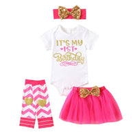 1 Year Baby Girl Birthday Dress Toddler Kid Girl Princess Dress Bennys Beauty World