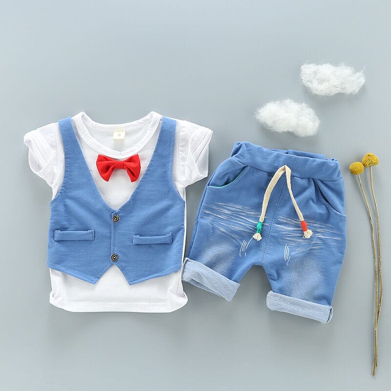 1 set boys Summer outfits 1-3 years Bennys Beauty World