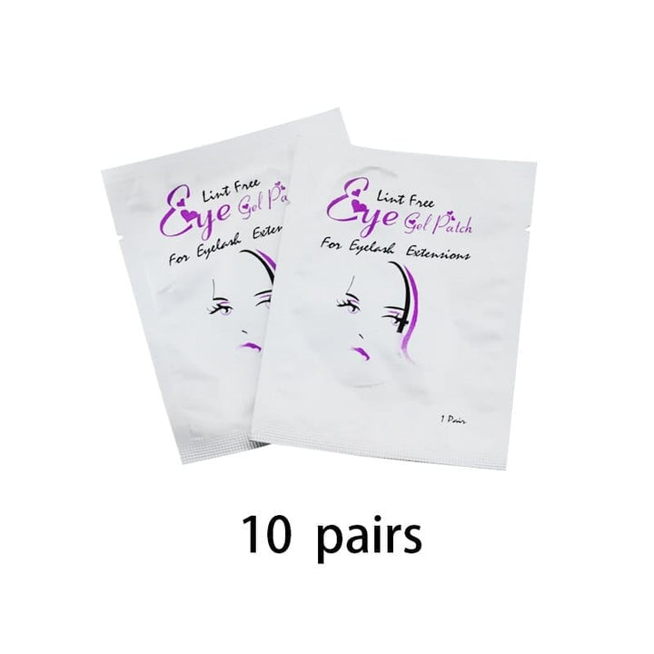 10/50/100 Pairs Eyelash Extension Paper Patches Makeup Tools Bennys Beauty World