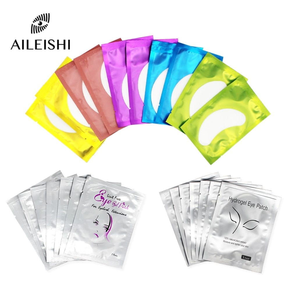 10/50/100 Pairs Eyelash Extension Paper Patches Makeup Tools Bennys Beauty World