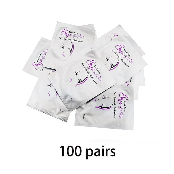 10/50/100 Pairs Eyelash Extension Paper Patches Makeup Tools Bennys Beauty World