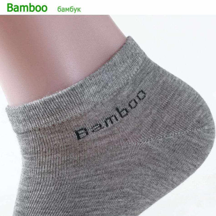 10 Pairs / Pack Men's High Quality Breathable Anti-Bacterial  Ankle Socks Bennys Beauty World