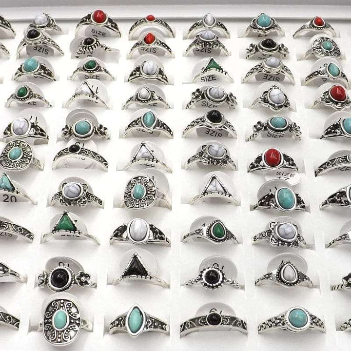 10 pcs Random Color Rings Bennys Beauty World