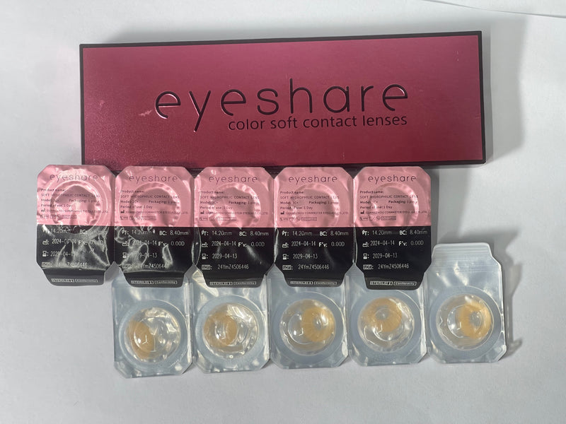 5 Pairs Daily Disposable Beauty Contact Lenses