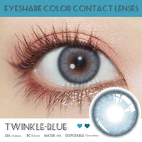 2 pièces/paire de lentilles de Contact de couleur pour les yeux, lentilles de Contact