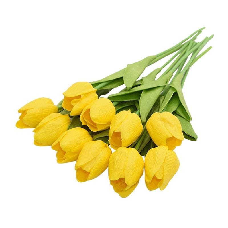 10PCS Tulip Artificial Flower Real Touch Artificial Bouquet Bennys Beauty World