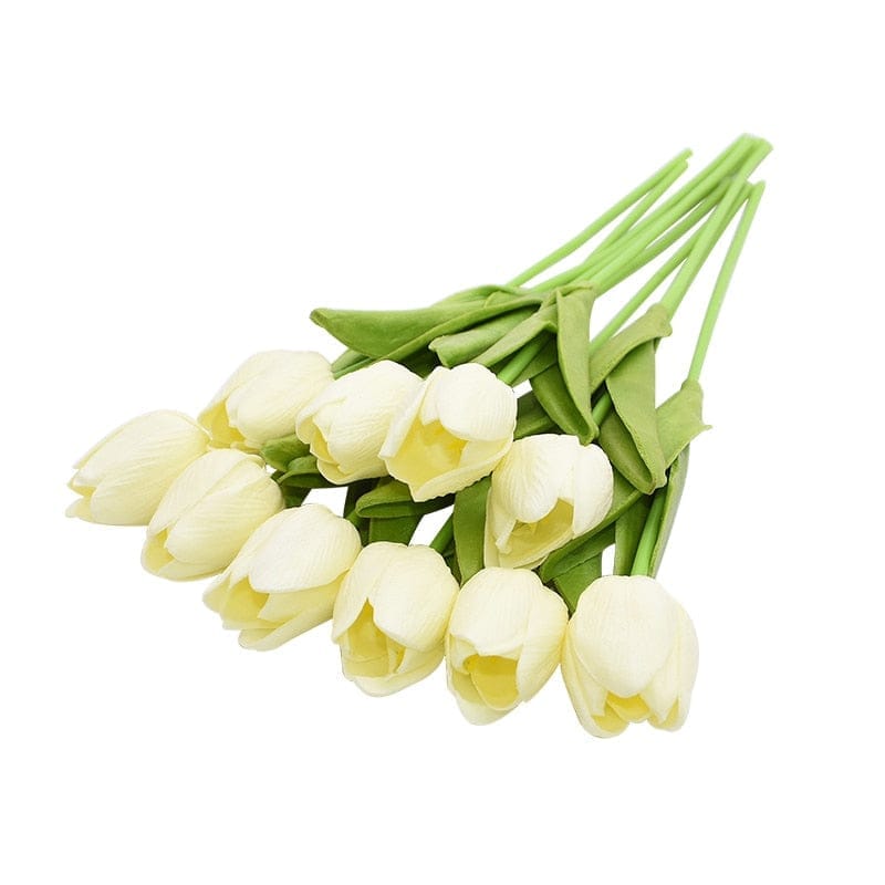 10PCS Tulip Artificial Flower Real Touch Artificial Bouquet Bennys Beauty World