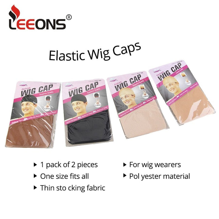 10Pack Wig Cap Elastic Nylon Stocking Caps Stretchy Stocking Wig Caps Bennys Beauty World