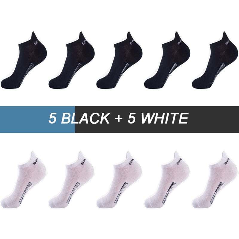 10Pairs High Quality Men Ankle Socks Bennys Beauty World