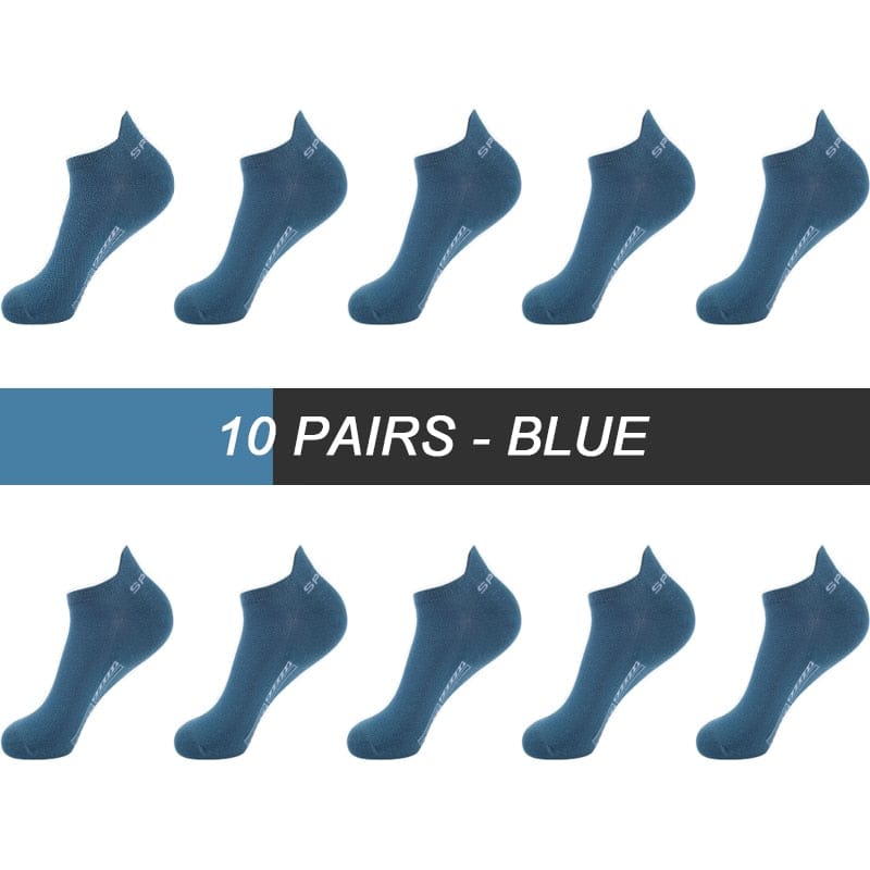10Pairs High Quality Men Ankle Socks Bennys Beauty World