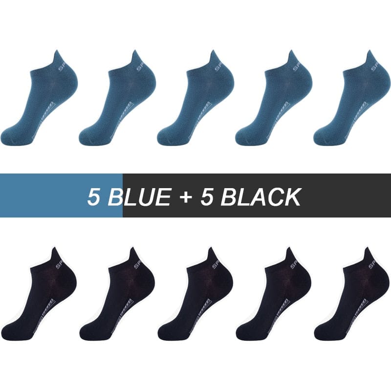 10Pairs High Quality Men Ankle Socks Bennys Beauty World