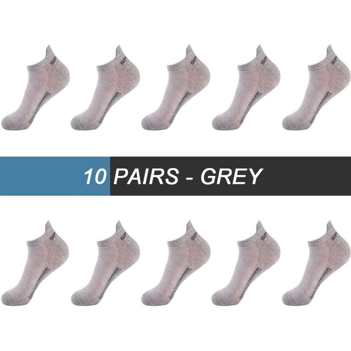 10Pairs High Quality Men Ankle Socks Bennys Beauty World