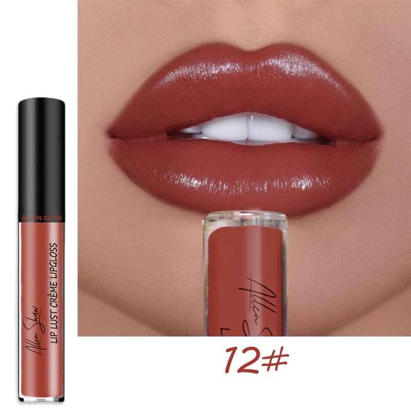 12 Colors Sexy Waterproof Long Lasting Moist Lip Gloss Bennys Beauty World