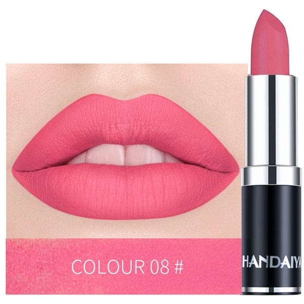 12 Colors Waterproof Long Lasting Matte Lipstick Bennys Beauty World