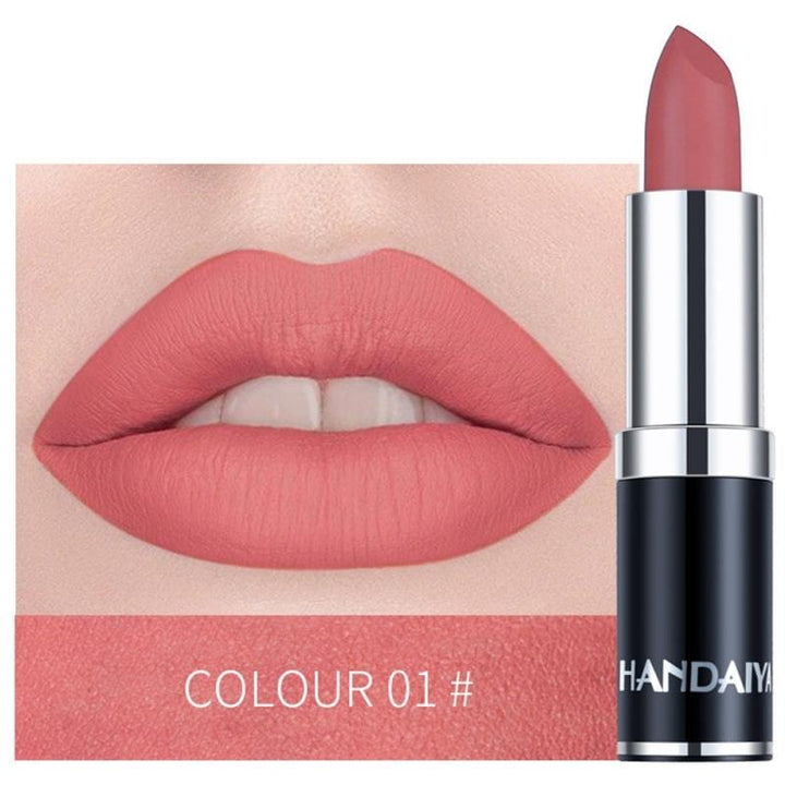 12 Colors Waterproof Long Lasting Matte Lipstick Bennys Beauty World