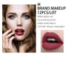 12 PCs Lipstick Kit Long Lasting Matte Set Lipstick Bennys Beauty World