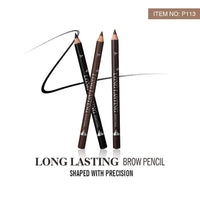 12 Pcs/Set Waterproof Eye Brow Pencil Precise Brow Definer Bennys Beauty World