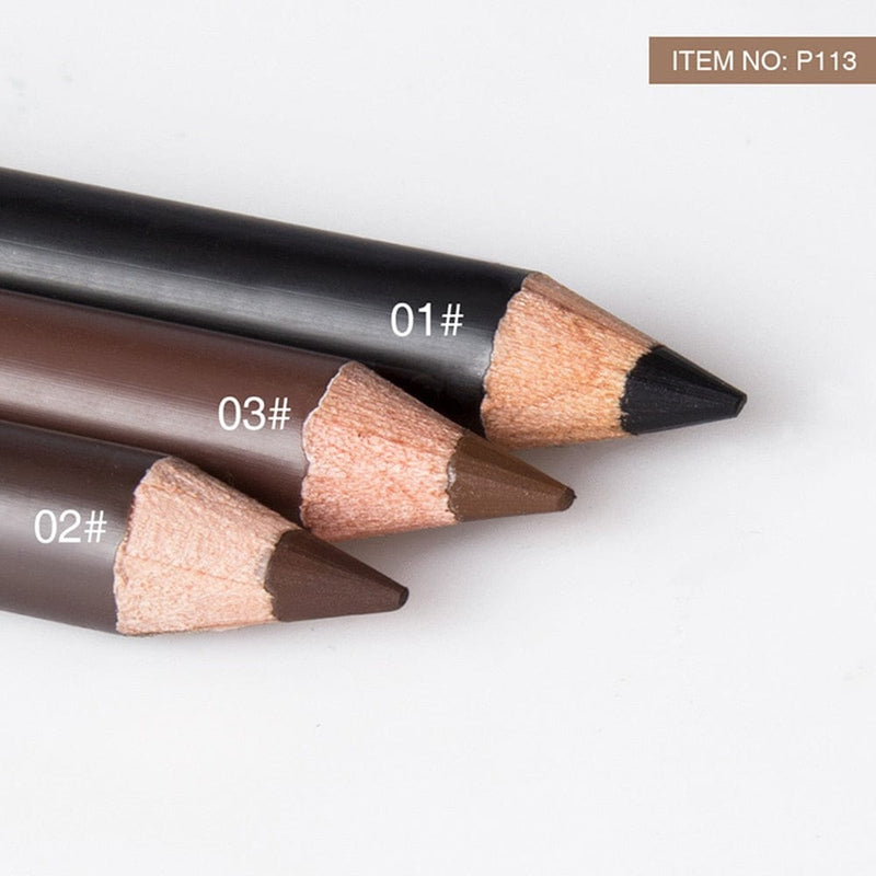 12 Pcs/Set Waterproof Eye Brow Pencil Precise Brow Definer Bennys Beauty World