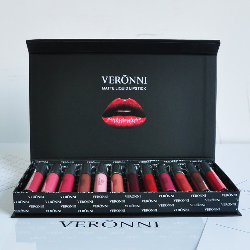 12 lipstick gift box set Bennys Beauty World