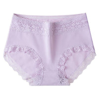 12 pieces  Cotton Women's Underwear Sexy Comfortable Soft Lace Panties Bennys Beauty World