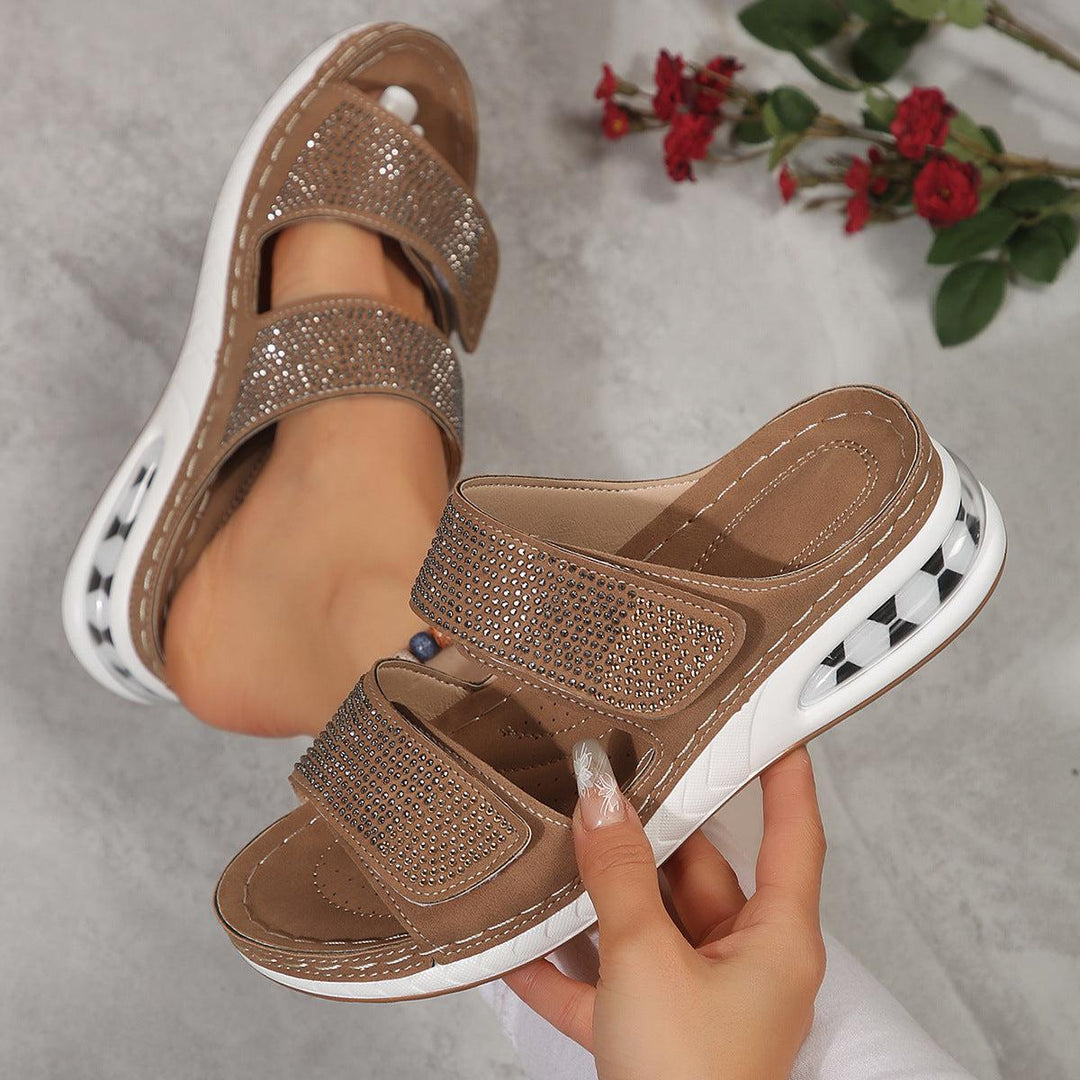 Wedges Sandals Summer Casual Non-slip Beach Shoes-shoe-Bennys Beauty World