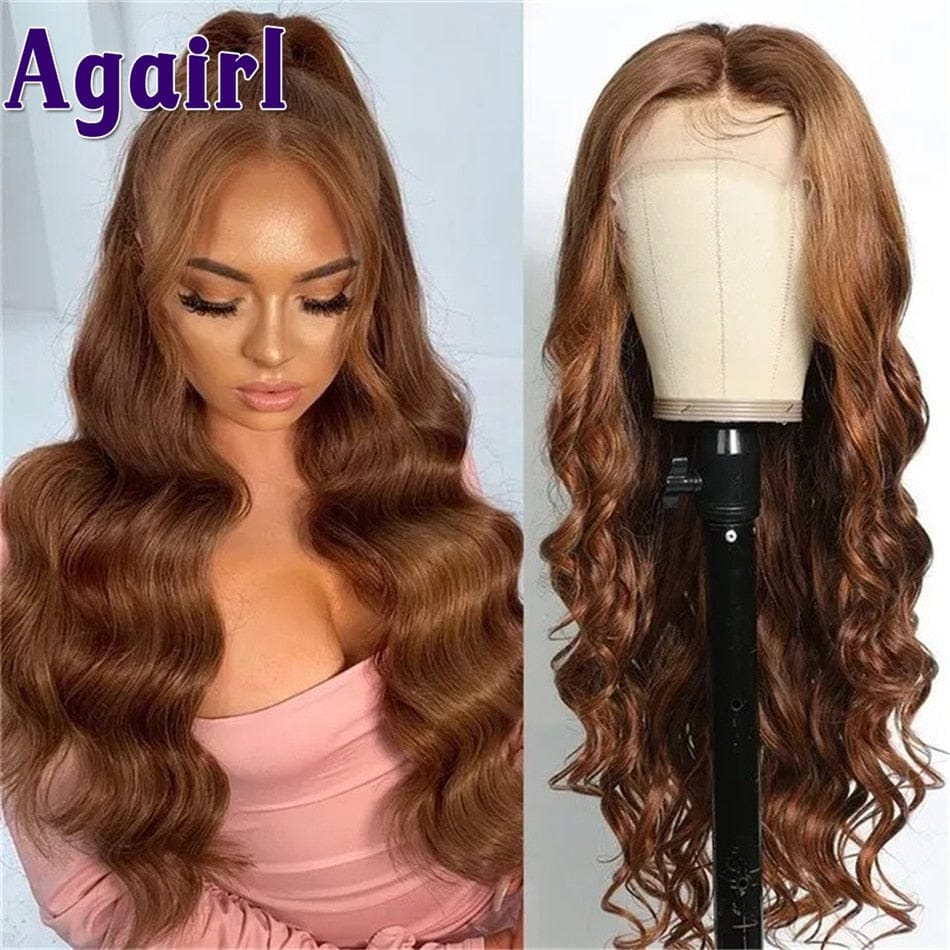 13x4 Lace Frontal Wig 30Inch Lace Front Body Wave Human Hair Wigs Bennys Beauty World