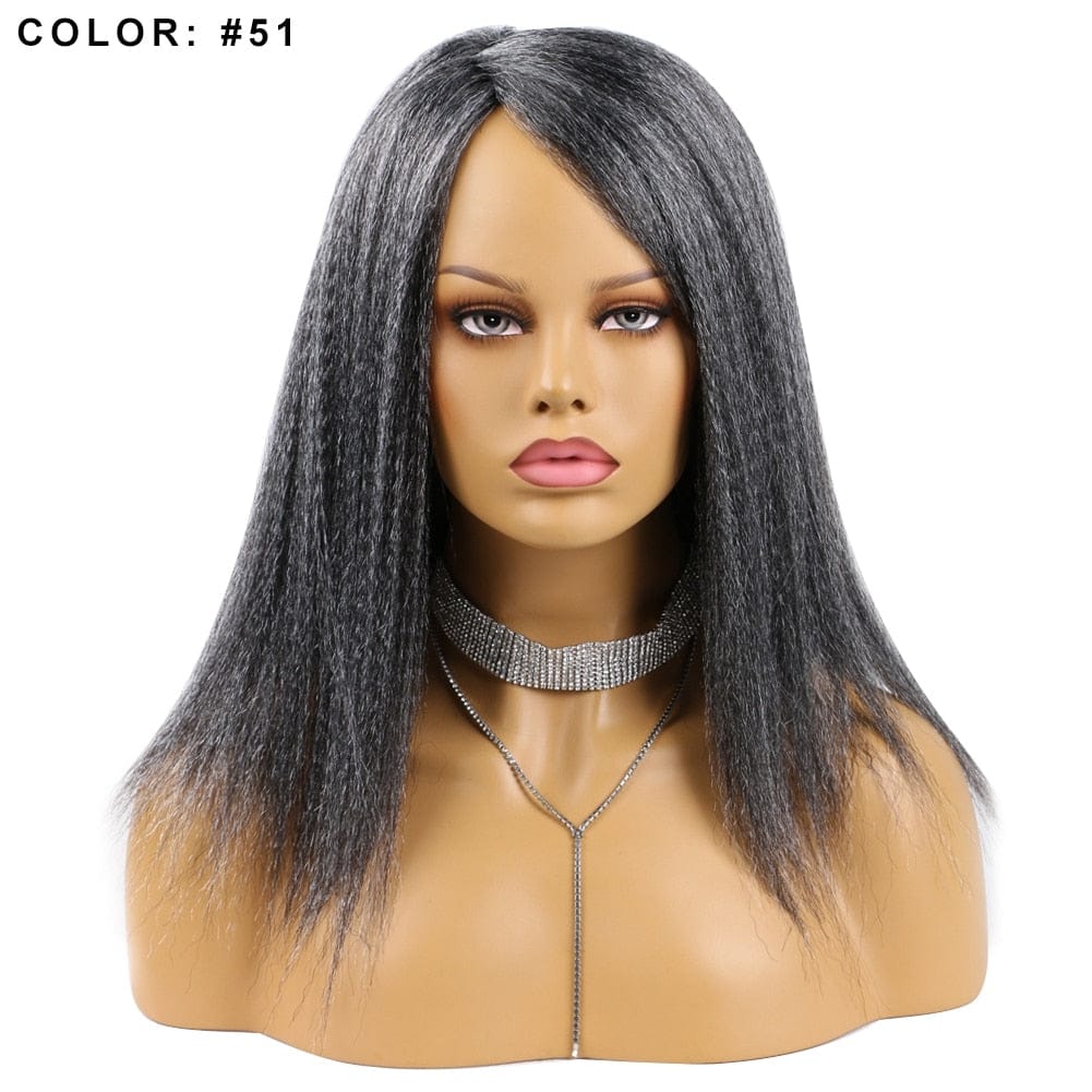 14 Inch Synthetic Yaki Hair Wig Bennys Beauty World