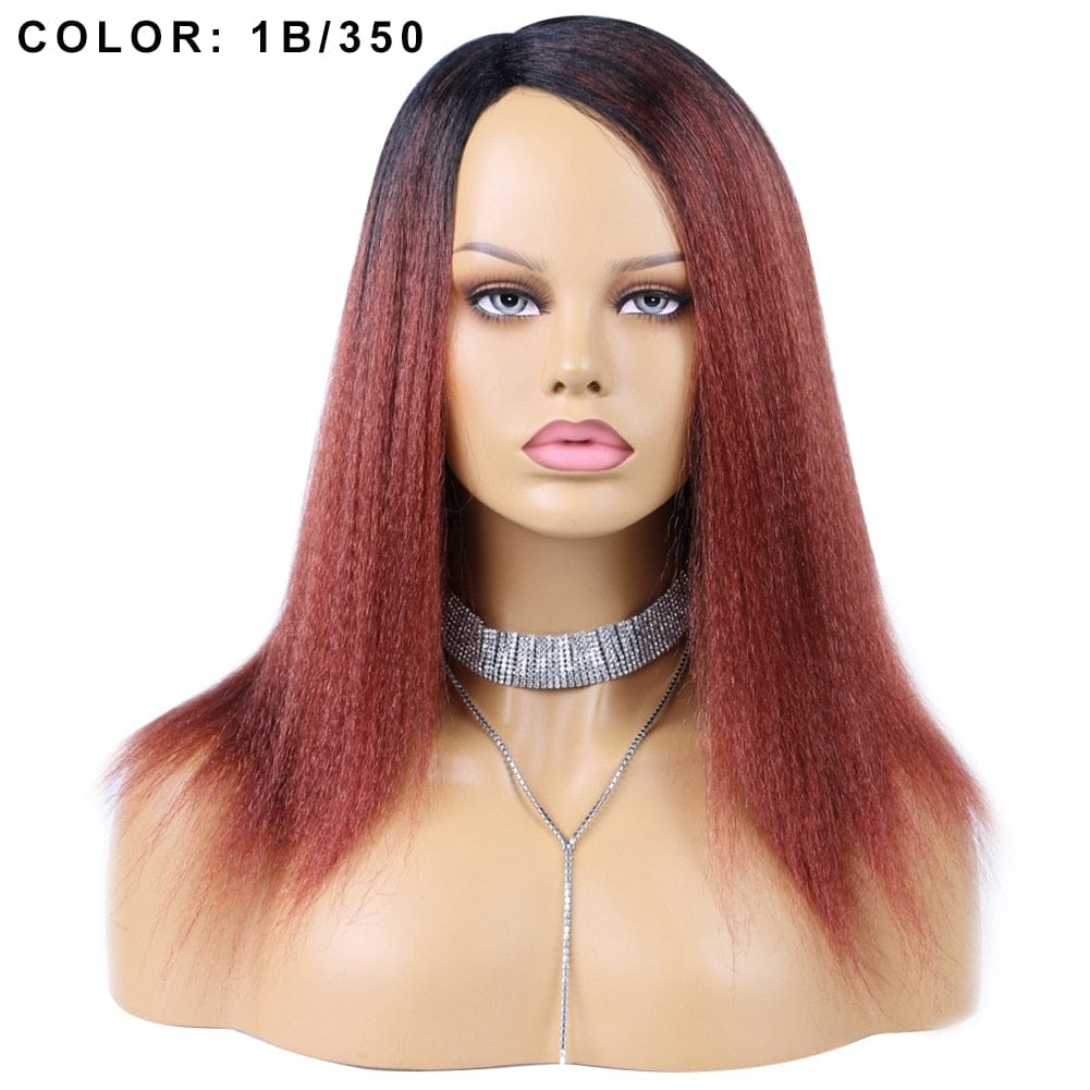 14 Inch Synthetic Yaki Hair Wig Bennys Beauty World