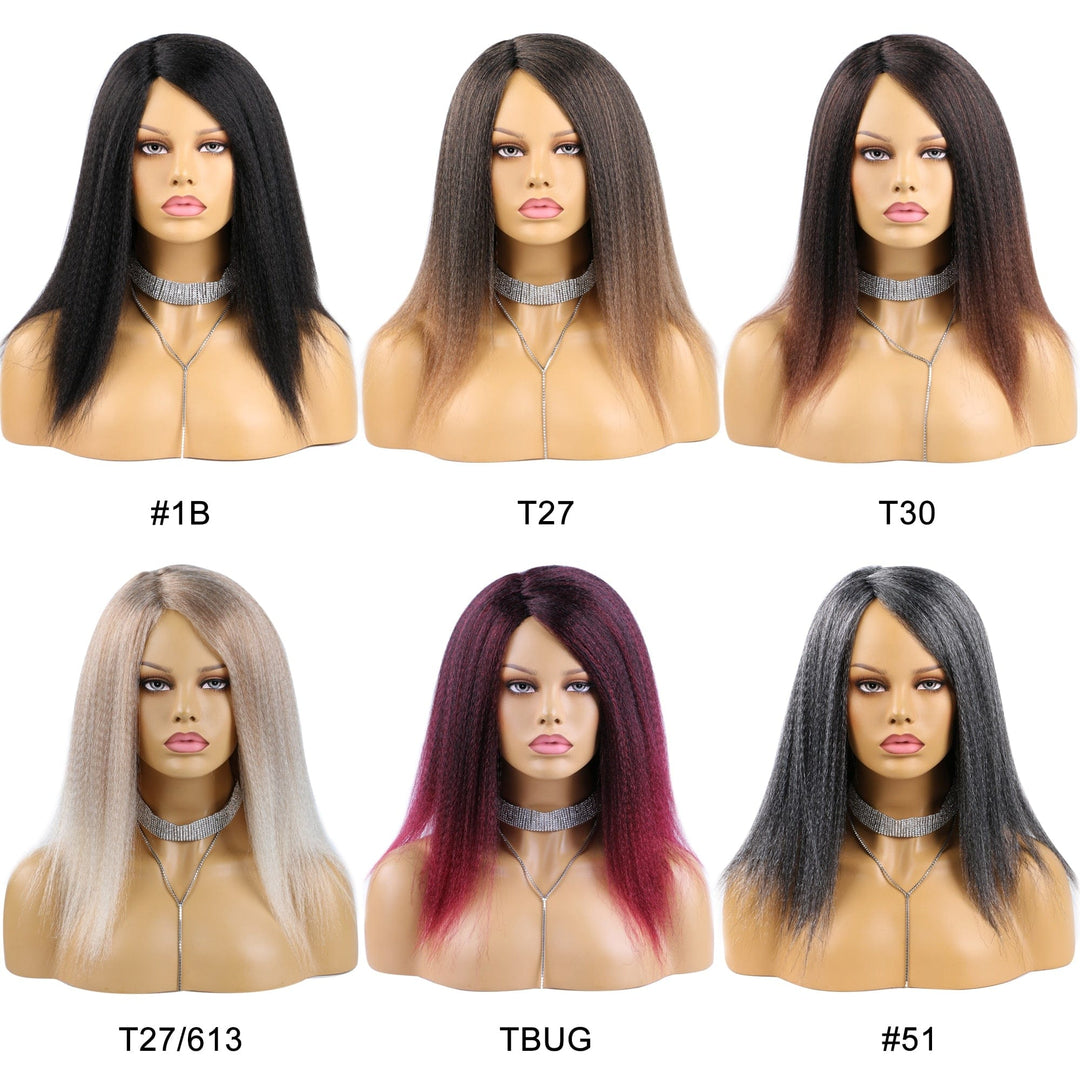 14 Inch Synthetic Yaki Hair Wig Bennys Beauty World