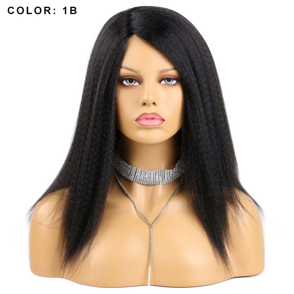 14 Inch Synthetic Yaki Hair Wig Bennys Beauty World