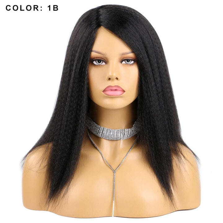 14 Inch Synthetic Yaki Hair Wig Bennys Beauty World