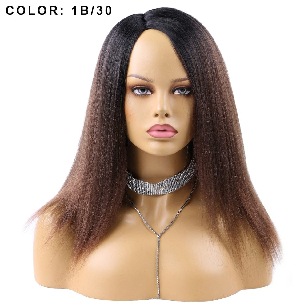 14 Inch Synthetic Yaki Hair Wig Bennys Beauty World