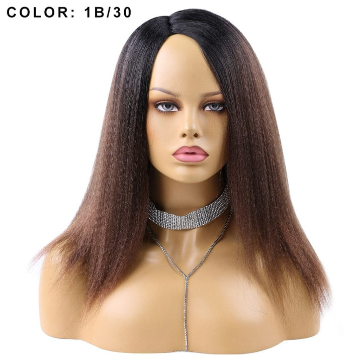 14 Inch Synthetic Yaki Hair Wig Bennys Beauty World
