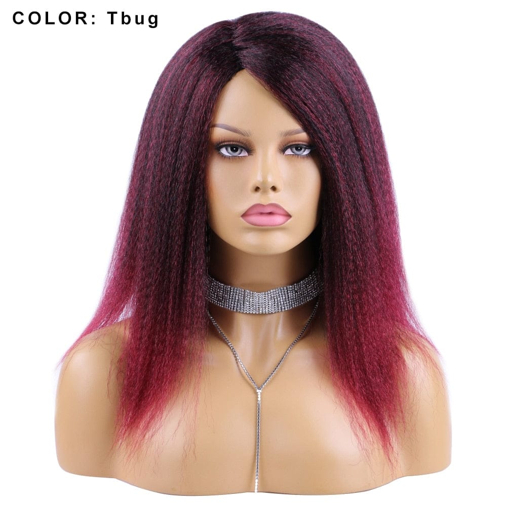 14 Inch Synthetic Yaki Hair Wig Bennys Beauty World