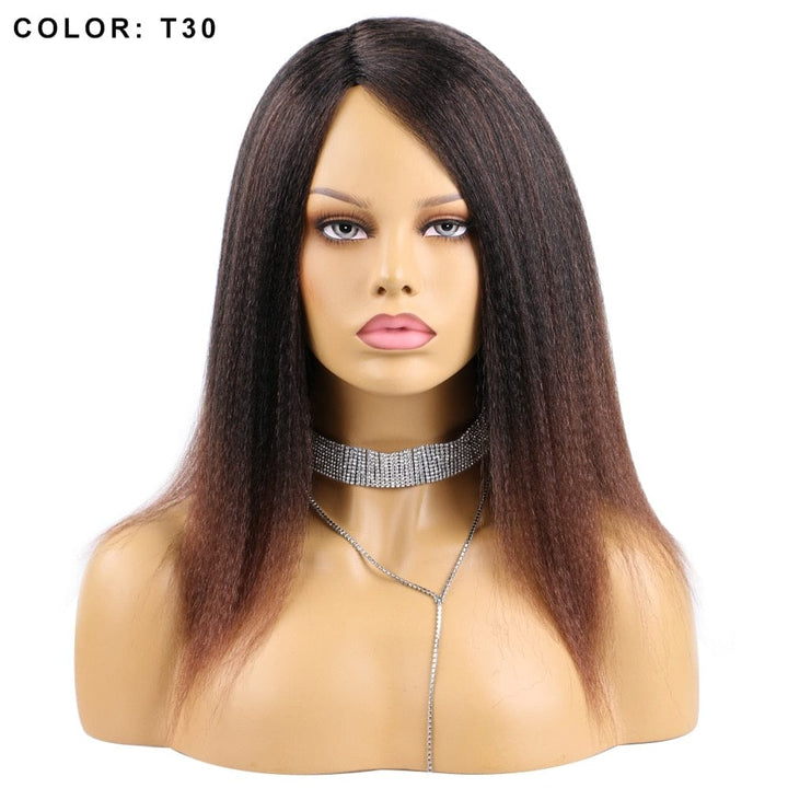 14 Inch Synthetic Yaki Hair Wig Bennys Beauty World