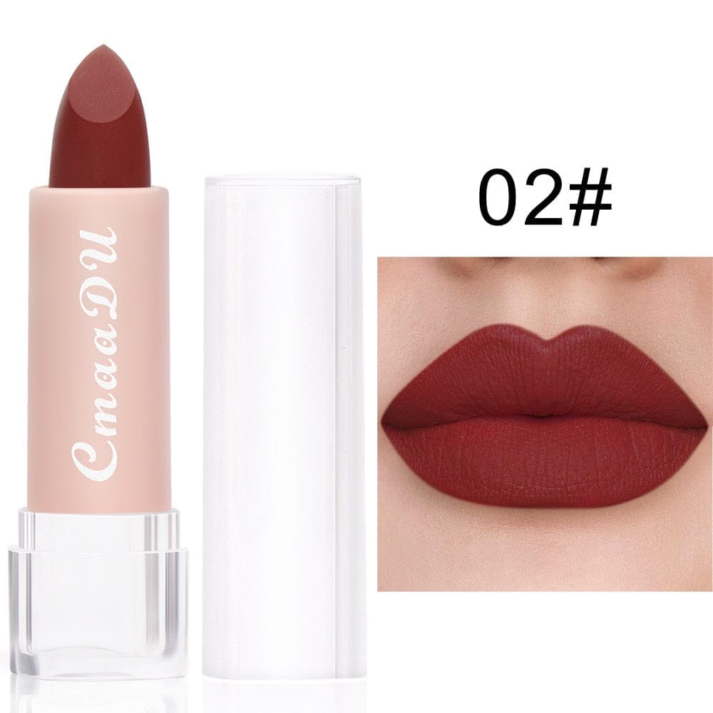 15 Colors Velvet Waterproof Red Nude Lipstick Bennys Beauty World