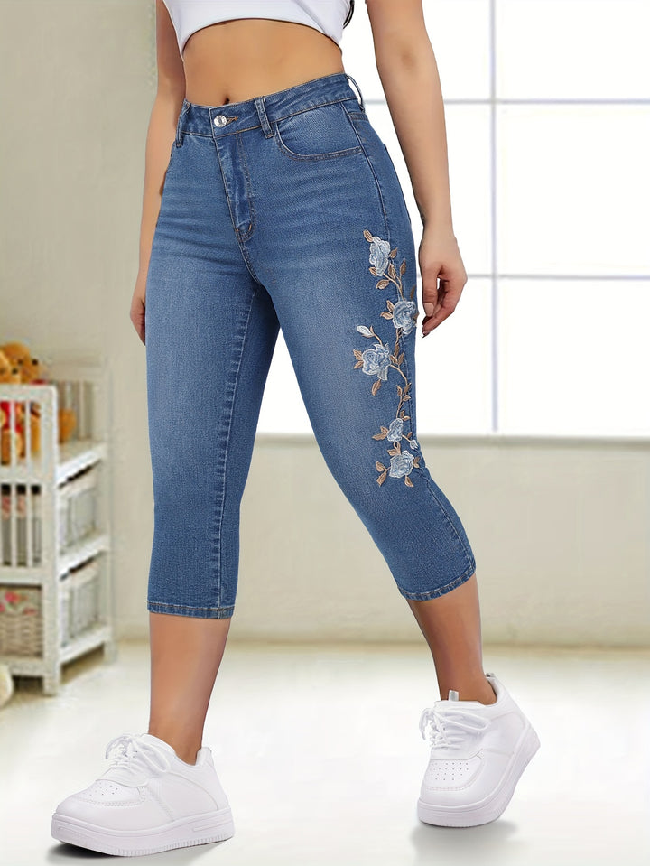 Women's High-Stretch Skinny Jeans 8-Pants-Pant-Bennys Beauty World