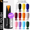 15ml Nail Gel Polish 12 Colors Enamel UV Gel Polish Bennys Beauty World