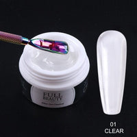 15ml Quick Building Gel for Nail Extension Acrylic Clear UV Builder Gel Bennys Beauty World