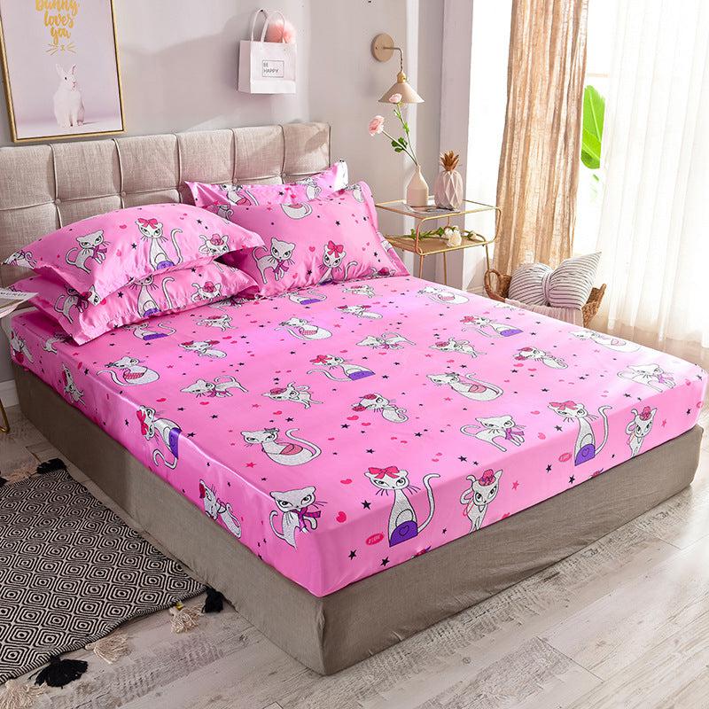 Single Bed Sheet Washed Silk Large Bed Sheet