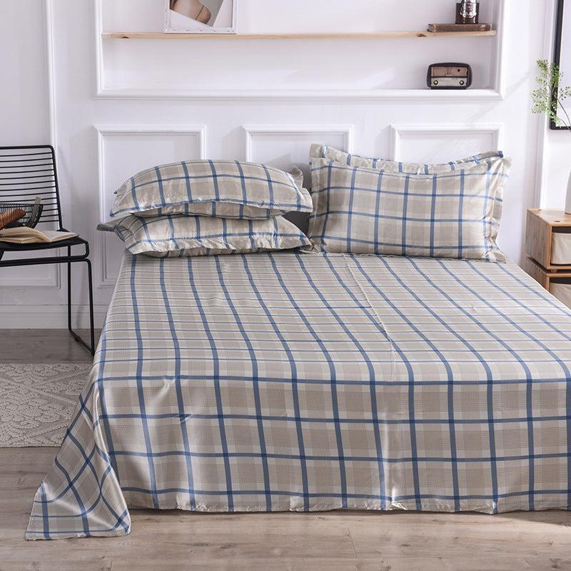 Single Bed Sheet Washed Silk Large Bed Sheet