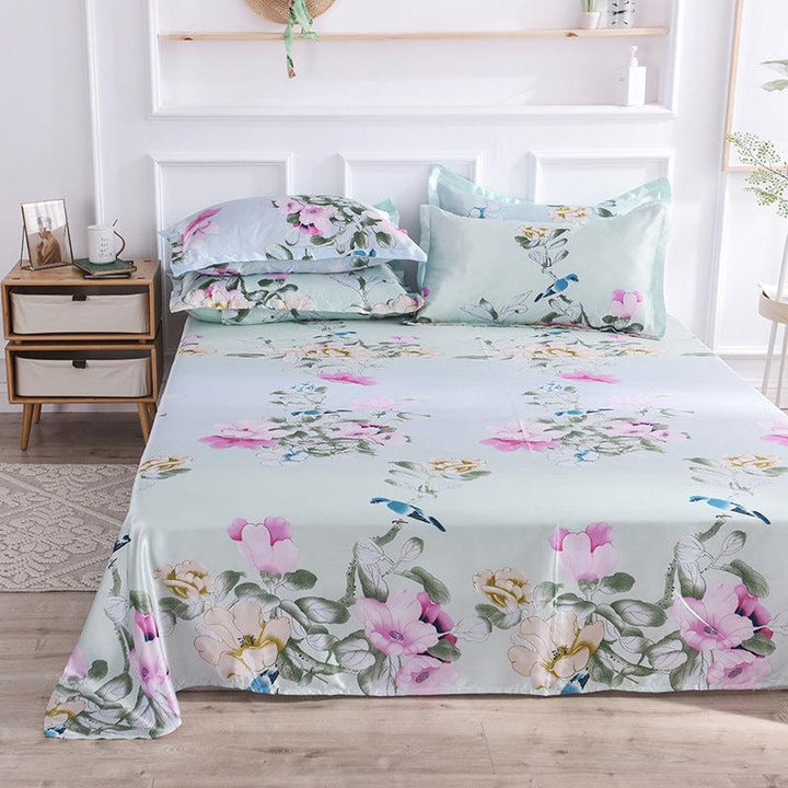 Single Bed Sheet Washed Silk Large Bed Sheet