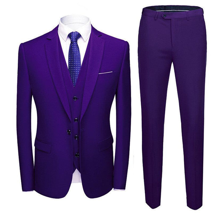 Mens Business Suits Wedding Suit Set-Suit-Bennys Beauty World