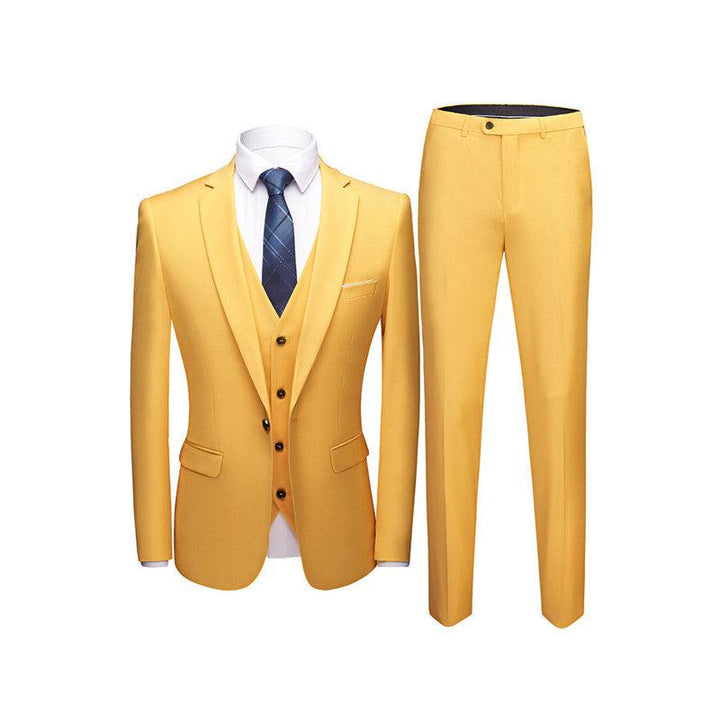 Mens Business Suits Wedding Suit Set-Suit-Bennys Beauty World