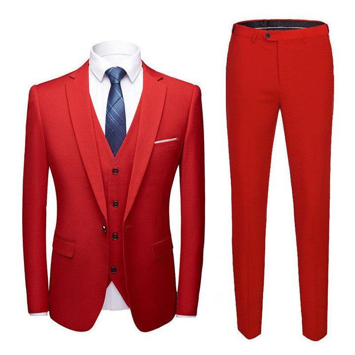 Mens Business Suits Wedding Suit Set-Suit-Bennys Beauty World